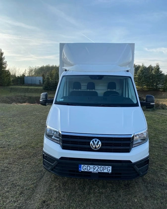 Volkswagen Crafter cena 77490 przebieg: 136196, rok produkcji 2017 z Osiek małe 121